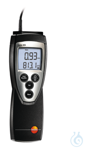 testo 425 - Thermisches Anemometer mit fest angeschlossener Strömungssonde Um festzustellen, ob...